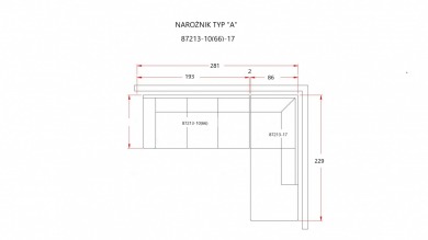 87213 Narożnik typ A